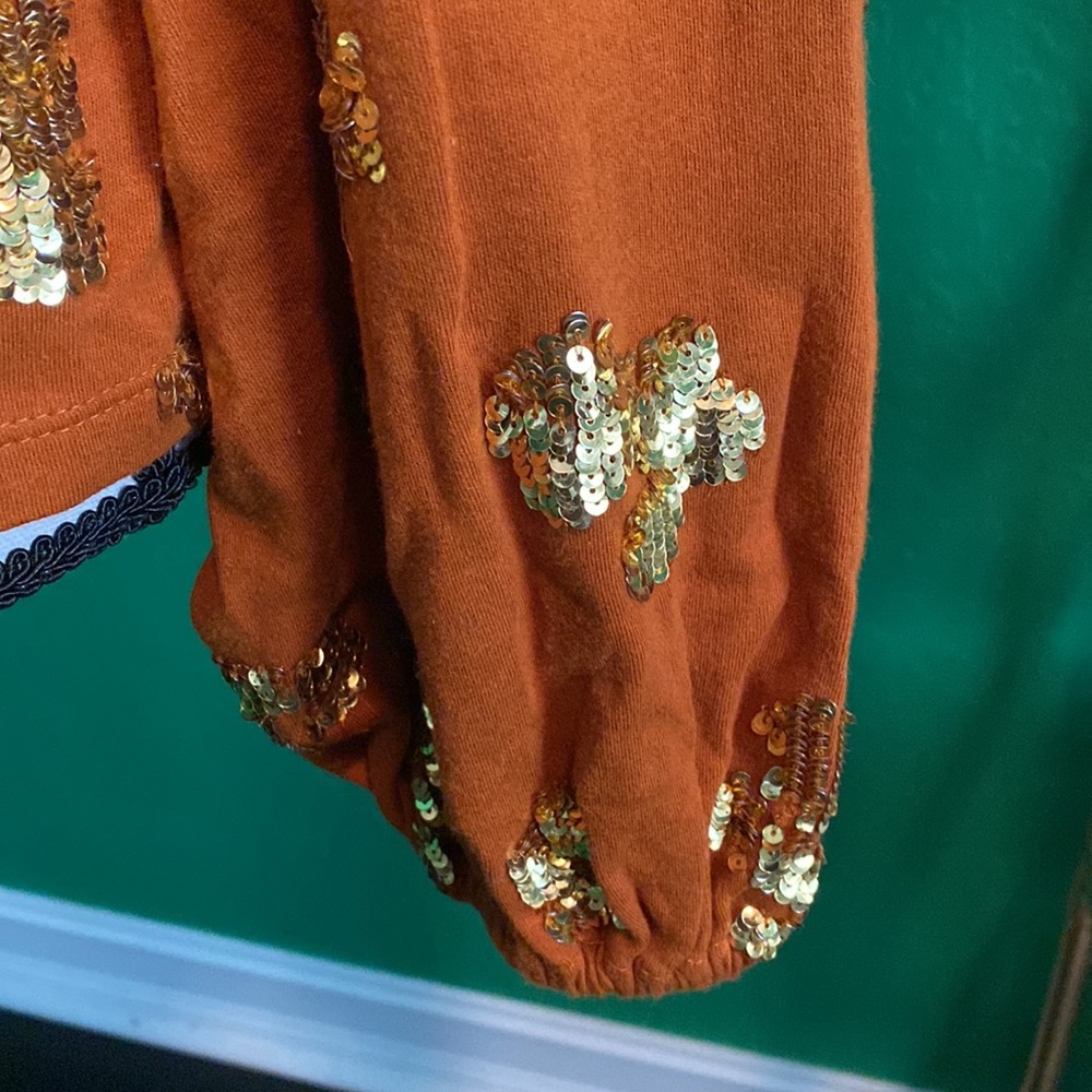 Anthropologie Kyra Sequined Sweatshirt - Picture 4 of 5